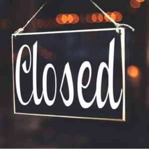 Will be temporarily closed